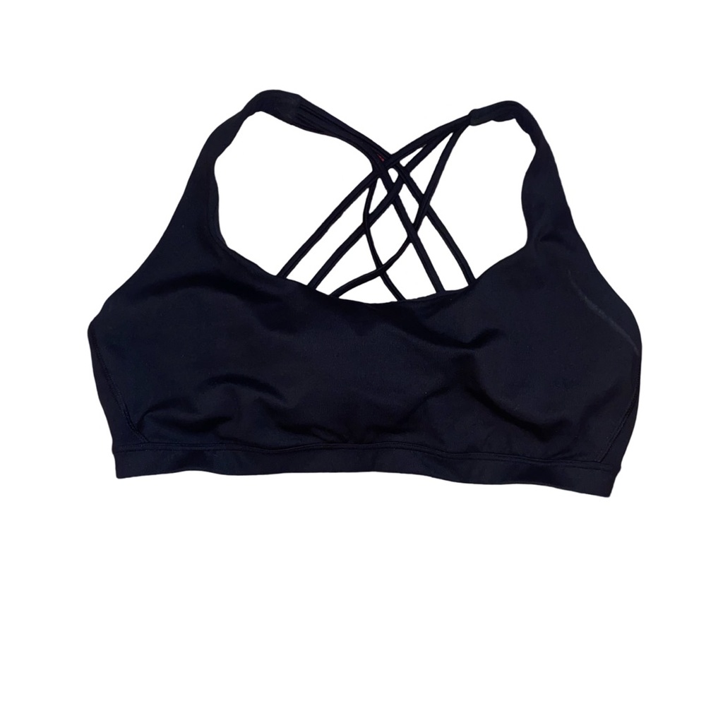 Victoria's Secret Black Strappy Sports Bra